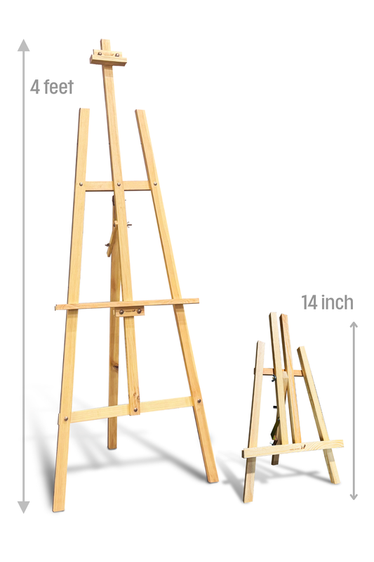 A Frame Easel + Mini Easels Combo