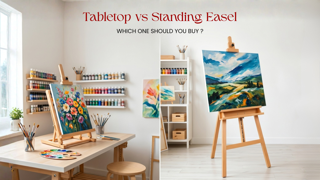Tabletop vs Standing Easel: Which One Should You Buy?