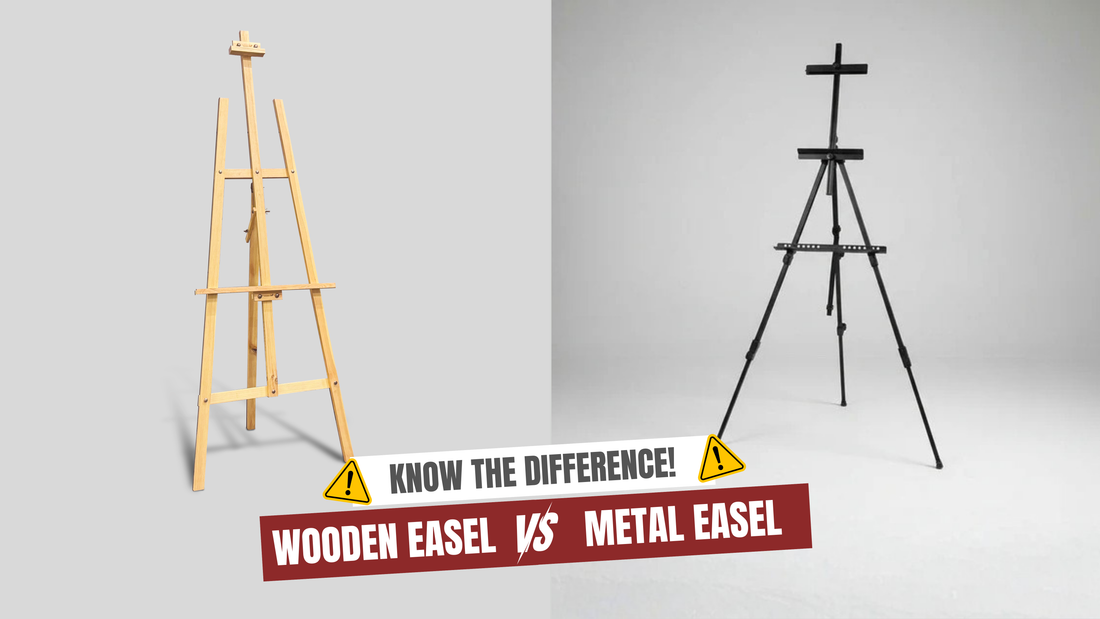 Wooden vs Metal Easel: Key Differences & Which One to Choose