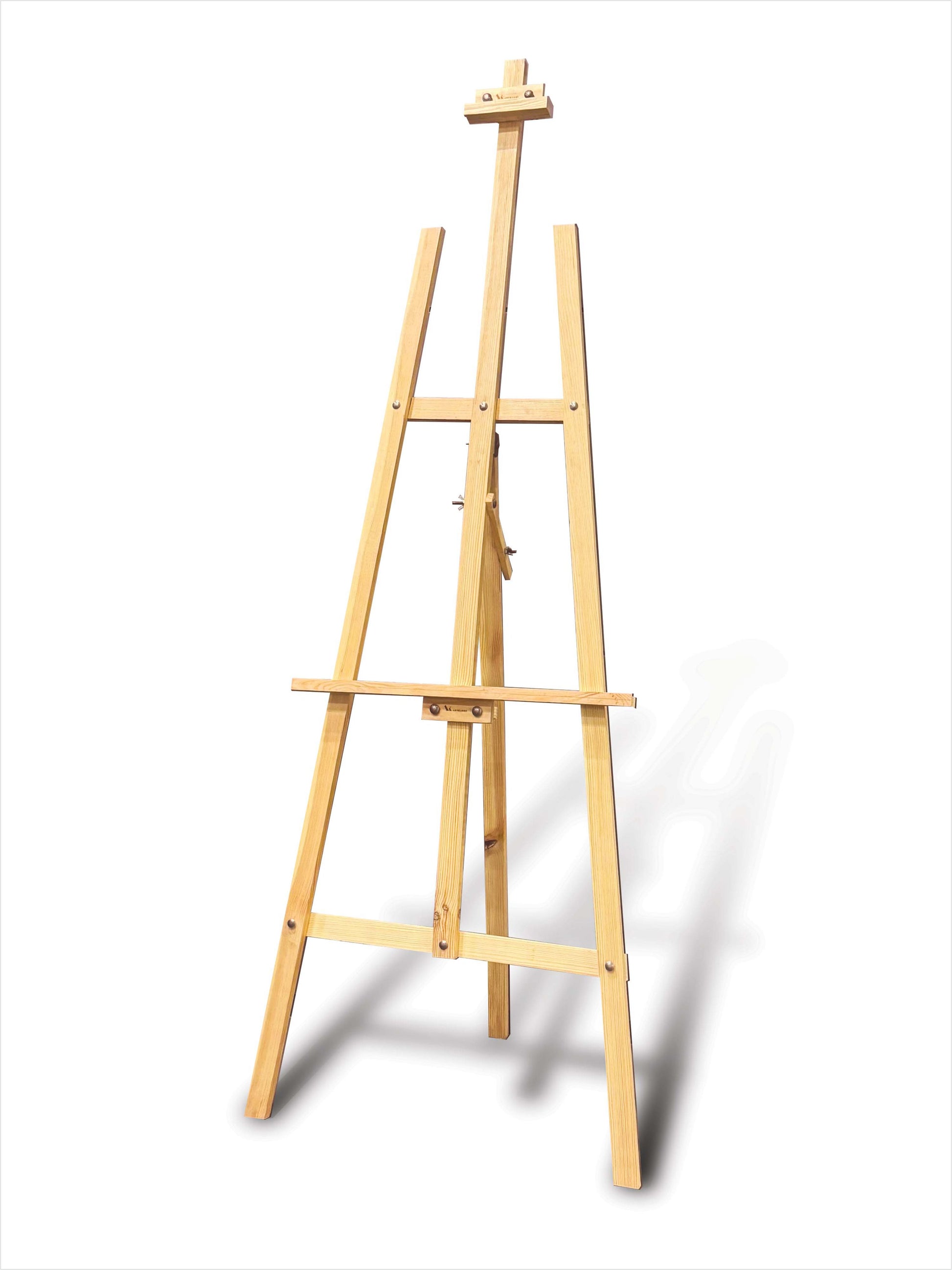 a famous painting with an art easel