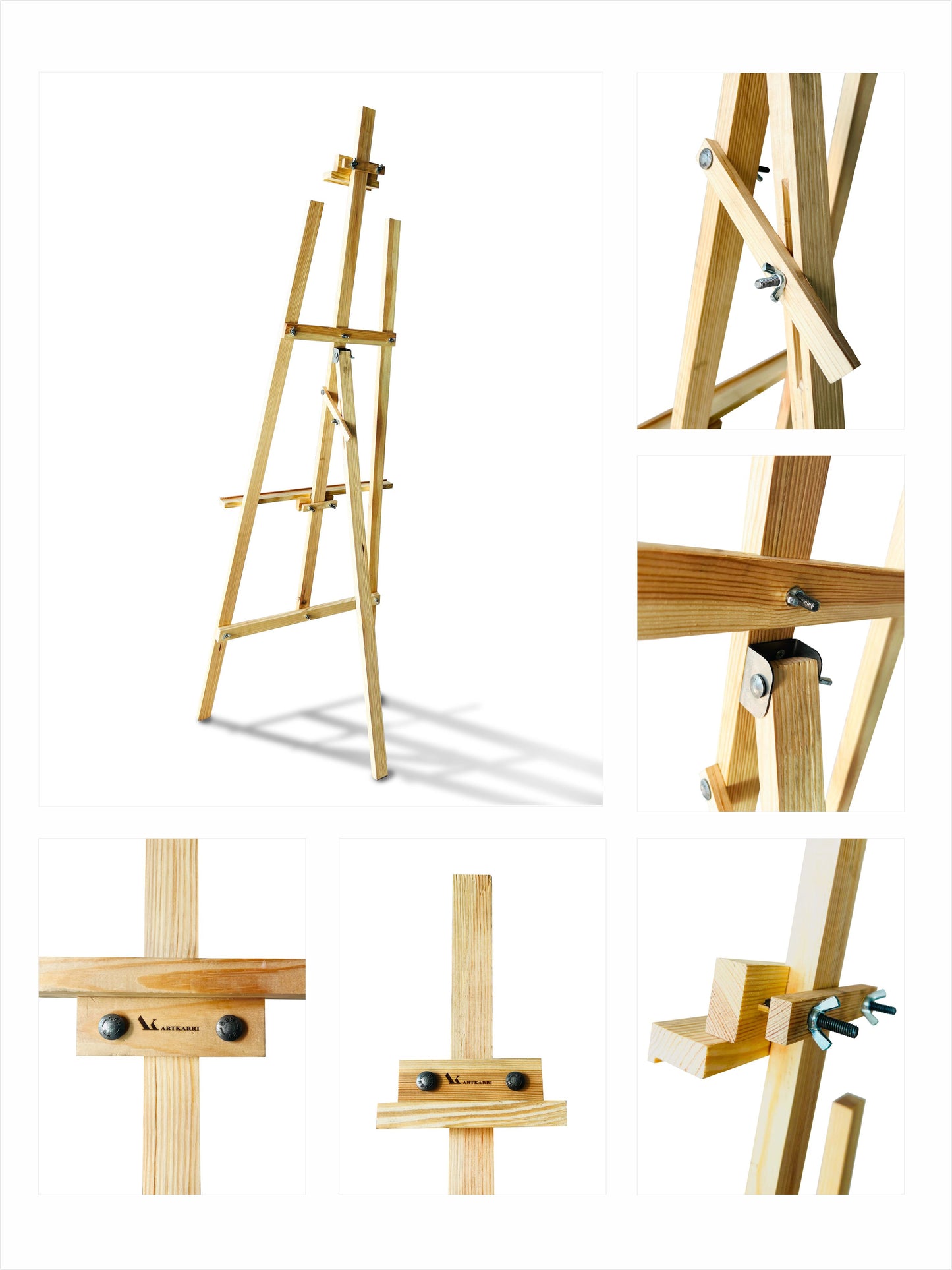 a famous painting with an art easel